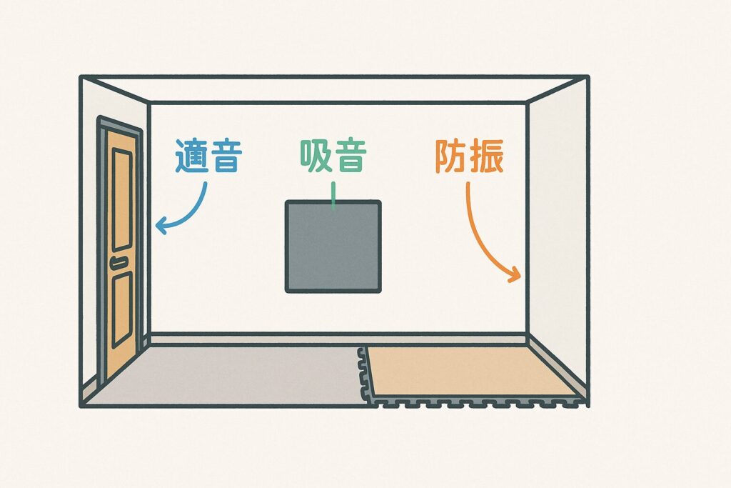 遮音・吸音・防振