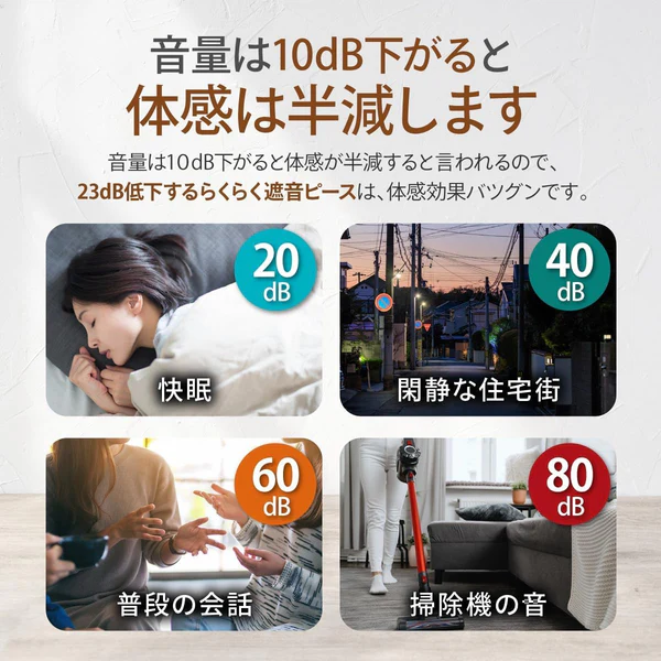 らくらく遮音ピース02