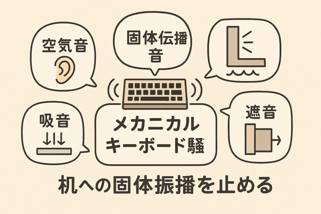 メカニカルキーボードの騒音