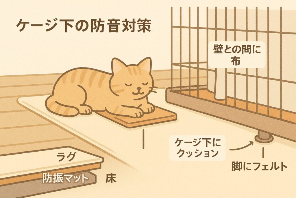 ネコの飼育環境(防音編)