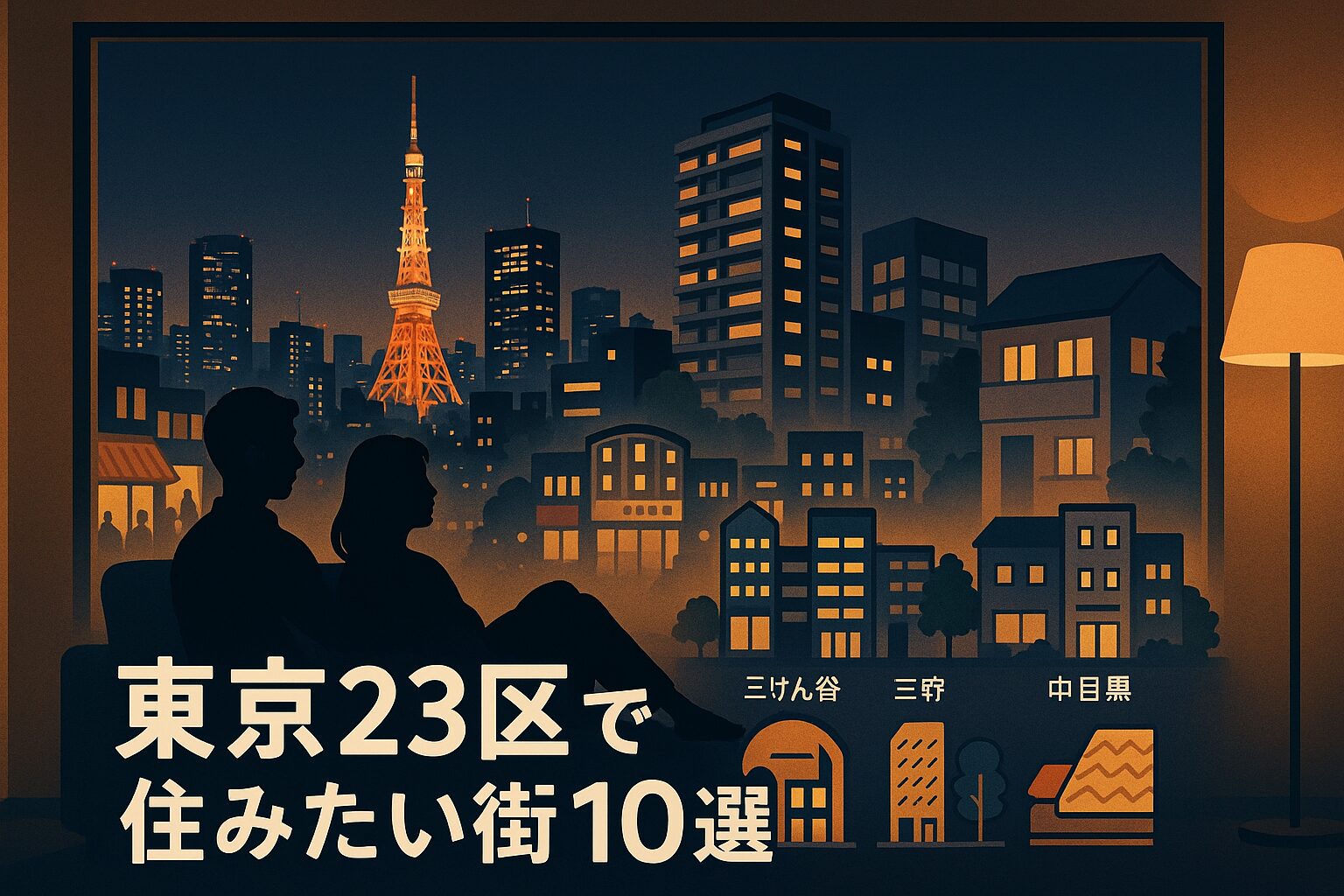 東京23区で住みたい街10選|防音も解説