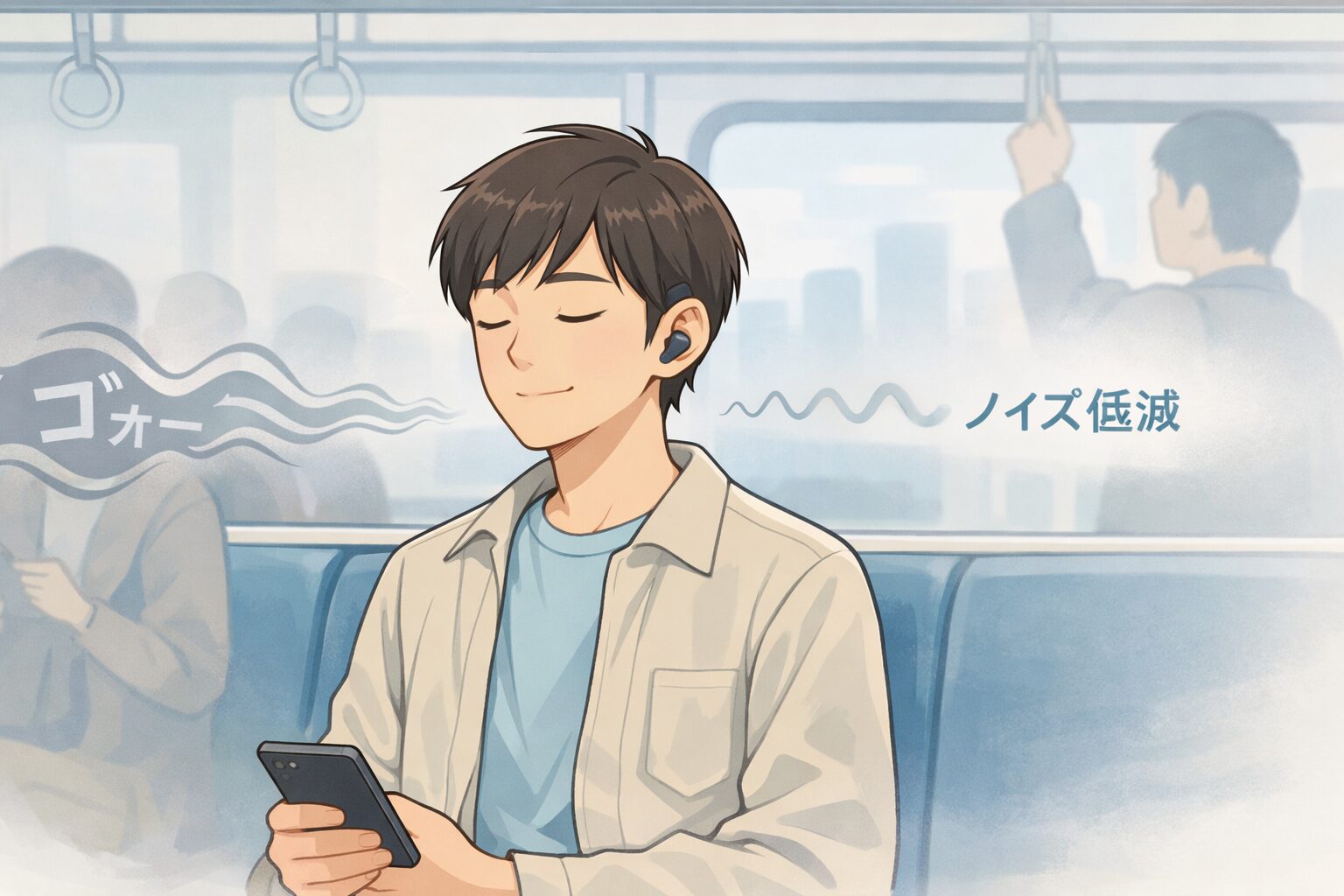 ノイズキャンセリングイヤホンの効果｜効く音・効かない音と賢い使い方