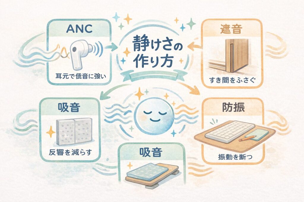 静けさの作り方