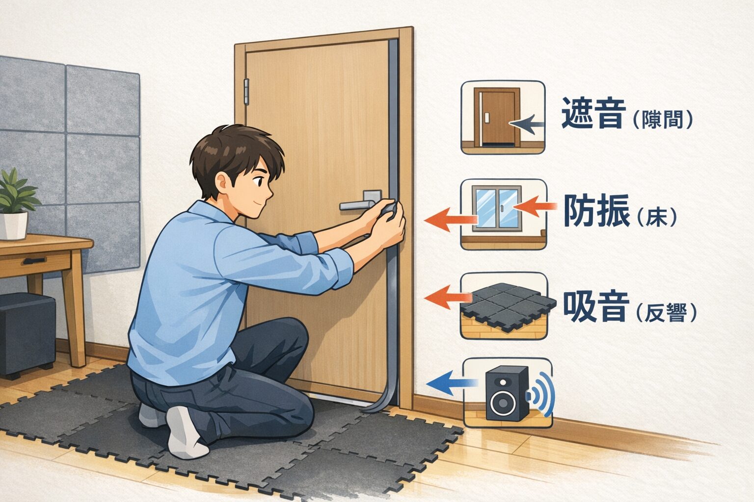 100均防音の限界と伸ばし方｜得意分野だけで効かせる