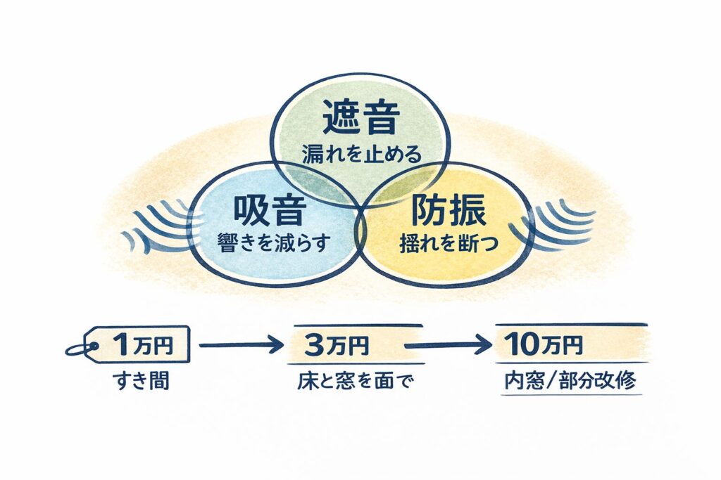 遮音・吸音・防振