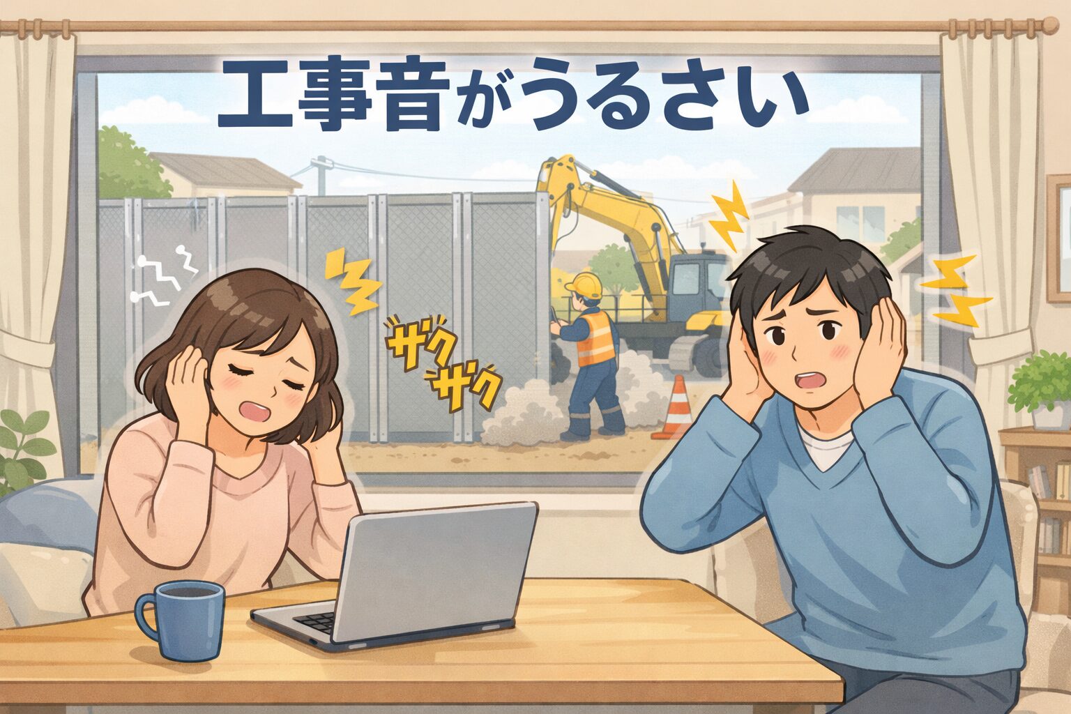 近隣の工事音対策｜防音と相談の進め方